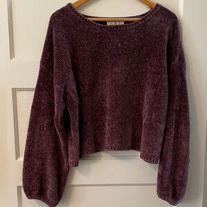 Cozy Plum Sweater